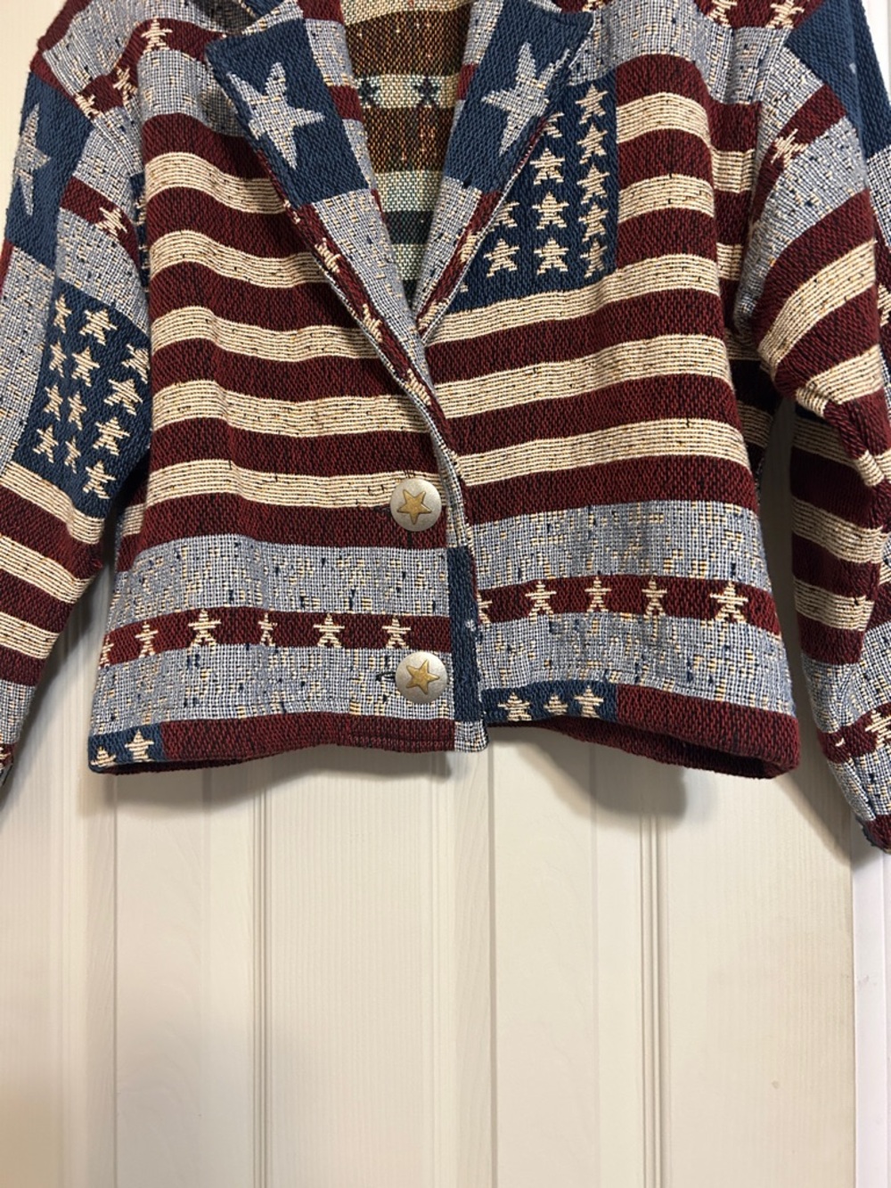 ๐๐40% off๐ฅ Painted Pony red white blue patriotic jacket stars - Picture 3 of 7